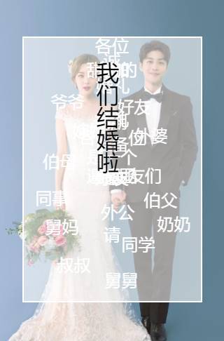 快闪旅拍高端时尚婚礼电子请柬欧式轻奢星光结婚请柬邀请函